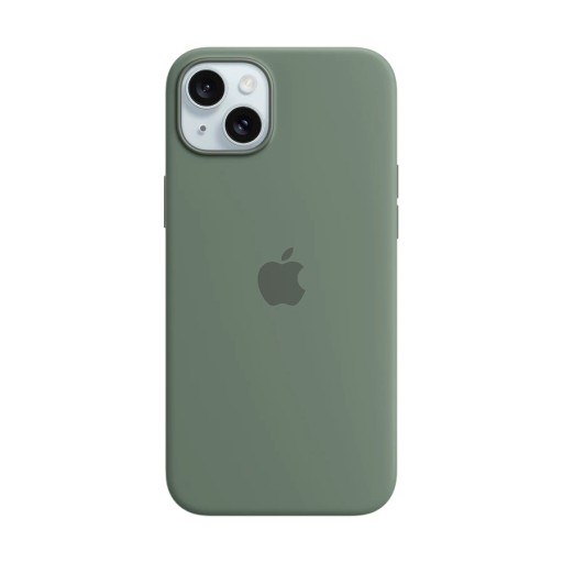 Apple Case Silicone Case with MagSafe Cypress for iPhone 15 Plus